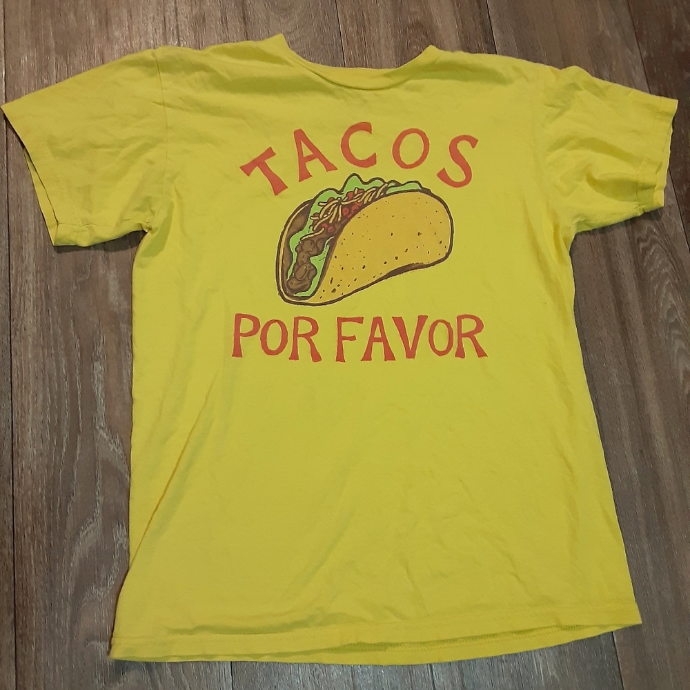 TACO POR FAVOR t shirt